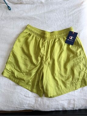 Champion Lime Green Athletic Shorts